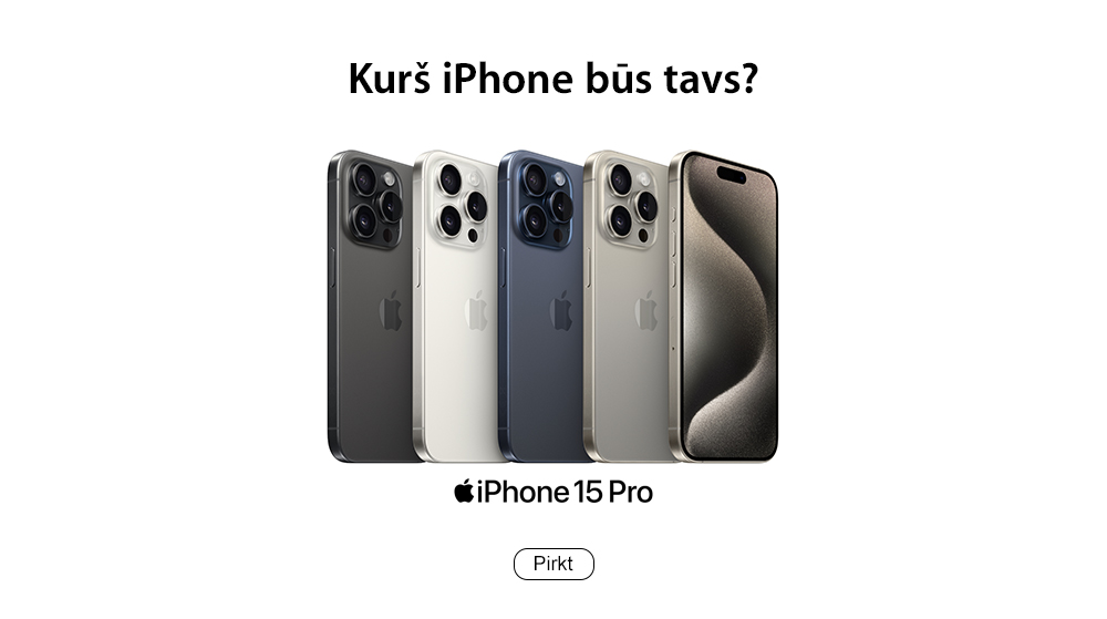 Kurš iPhone būs tavs?